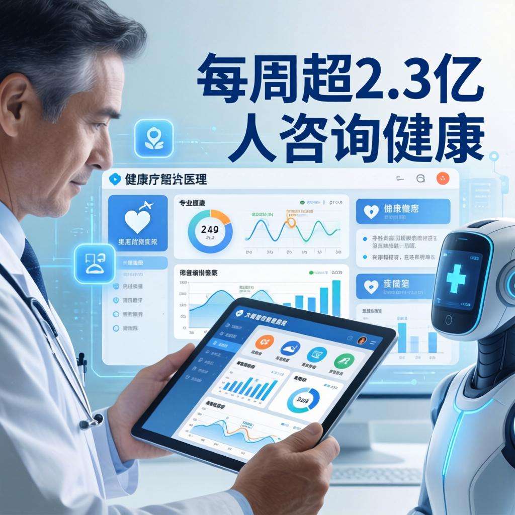 OpenAI推出ChatGPT Health，每周超2.3亿人咨询健康问题