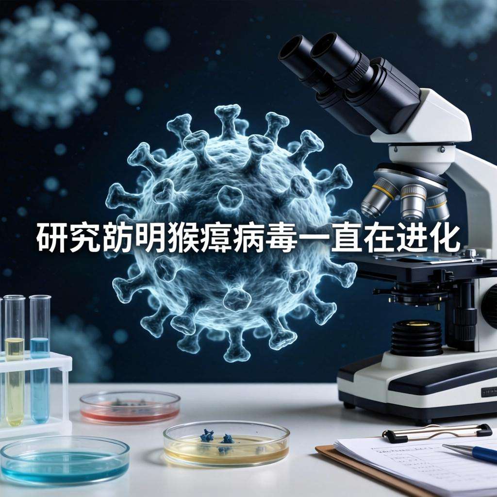 研究表明猴痘病毒一直在进化第一张图