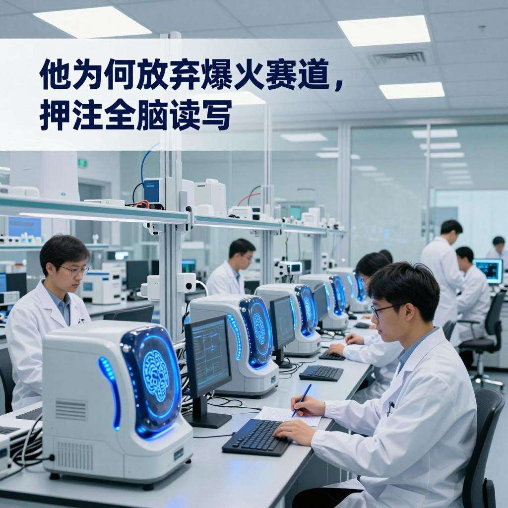他为何放弃爆火赛道，押注“全脑读写”的未来之门？第一张图