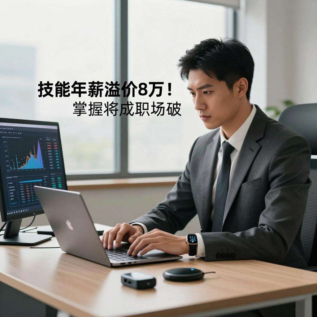 AI技能年薪溢价8万！掌握AI将成职场破局关键