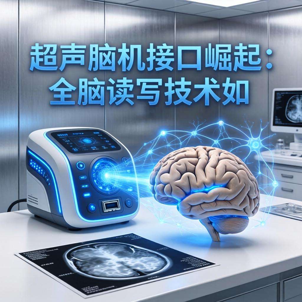 超声脑机接口崛起：全脑读写技术如何改变未来医疗与脑科学