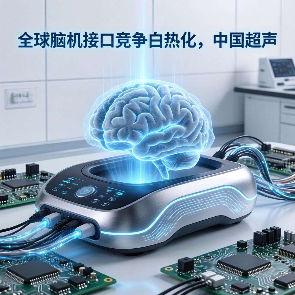 全球脑机接口竞争白热化，中国超声技术能否实现“读写全脑”？