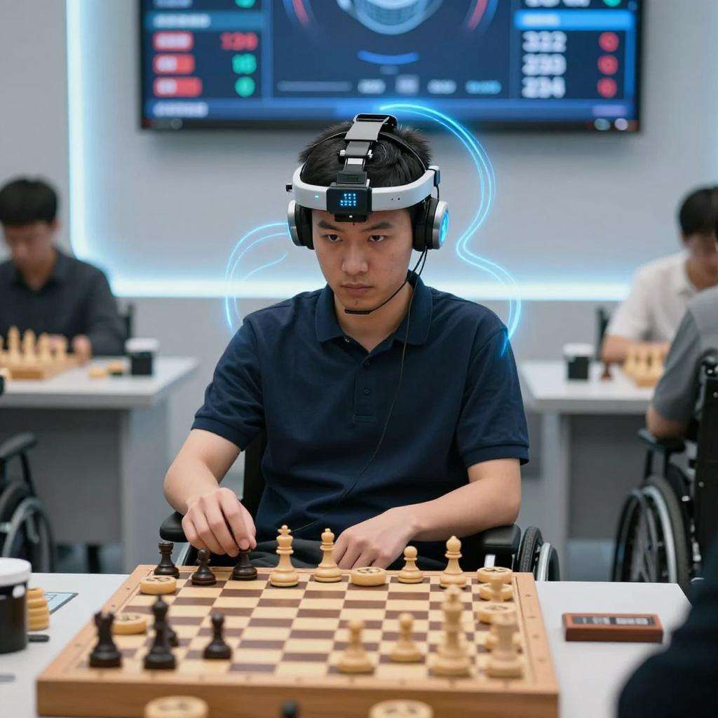 脑瘫棋手用“意念”落子对弈特级大师，背后技术有多强？