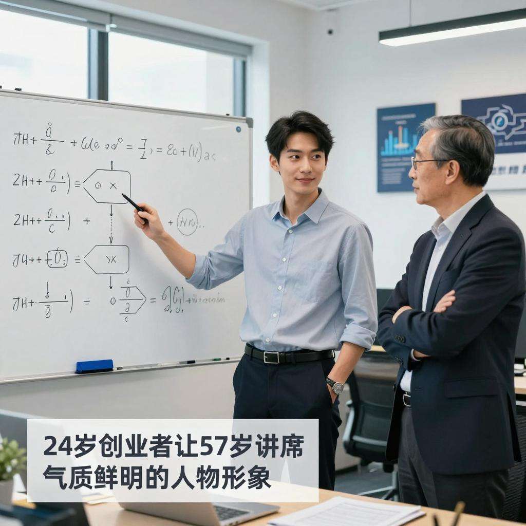 24岁创业者让57岁讲席教授辞职打工，只因这件事