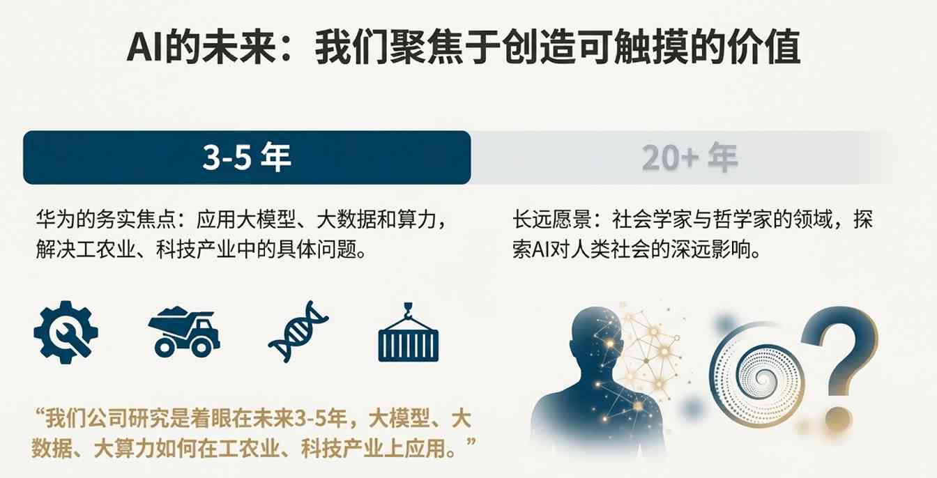 任正非谈AI发展：没有网络的算力是“信息孤岛”