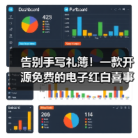 告别手写礼簿!一款开源免费的电子红白喜事礼簿系统!(图3) 告别手写礼簿!一款开源免费的电子红白喜事礼簿系统!(图3)
