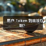 用户 Token 到底该存哪?(图3) 用户 Token 到底该存哪?(图3)