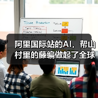 阿里国际站的AI，帮山村里的藤编做起了全球生意（图2）