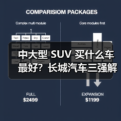 中大型 SUV 买什么车最好?长城汽车三强解析,以混动技术+豪华配置定义国民首选(图3) 中大型 SUV 买什么车最好?长城汽车三强解析,以混动技术+豪华配置定义国民首选(图3)