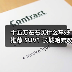 十五万左右买什么车好推荐 SUV？长城哈弗双星领衔，以技术+性价比重塑国民出行标杆（图1）