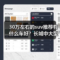 30万左右的suv推荐有什么车好？长城中大型SUV引领潮流（图3）