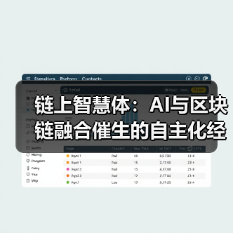 链上智慧体：AI与区块链融合催生的自主化经济图景
