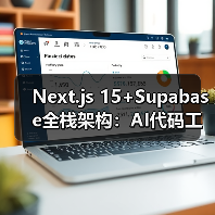 Next.js 15+Supabase全栈架构:AI代码工具如何缩短部署周期(图4) Next.js 15+Supabase全栈架构:AI代码工具如何缩短部署周期(图4)
