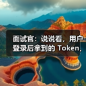 面试官：说说看，用户登录后拿到的 Token，你应该怎么存？存哪里？