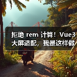 拒绝 rem 计算！Vue3 大屏适配，我是这样做的（图4）