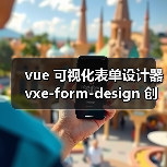 vue 可视化表单设计器 vxe-form-design 创建自定义控件的详细用法（教程一）（图1）