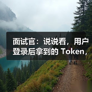 面试官：说说看，用户登录后拿到的 Token，你应该怎么存？存哪里？（图1）