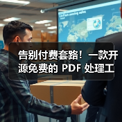 告别付费套路!一款开源免费的 PDF 处理工具箱!(图3) 告别付费套路!一款开源免费的 PDF 处理工具箱!(图3)