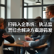扫码入企系统:执法监管综合解决方案源码发售(图1) 扫码入企系统:执法监管综合解决方案源码发售(图1)