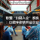软盟“扫码入企”系统：以数字密钥开启企业准入管理新时代（图2）