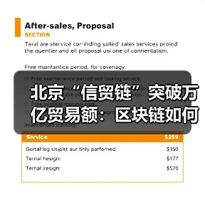 北京“信贸链”突破万亿贸易额：区块链如何撕碎全球贸易的“信任成本”？（图4）