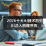 2026十大AI技术趋势 :AI迈入物理世界,从预测词汇走向预测世界状态(图3) 2026十大AI技术趋势 :AI迈入物理世界,从预测词汇走向预测世界状态(图3)