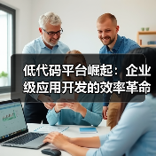 低代码平台崛起:企业级应用开发的效率革命(图3) 低代码平台崛起:企业级应用开发的效率革命(图3)