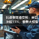 智谱登陆港交所:半日涨超11%,最新大模型GLM-5即将推出(图1) 智谱登陆港交所:半日涨超11%,最新大模型GLM-5即将推出(图1)