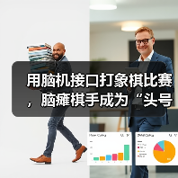 用脑机接口打象棋比赛,脑瘫棋手成为“头号玩家”(图1) 用脑机接口打象棋比赛,脑瘫棋手成为“头号玩家”(图1)