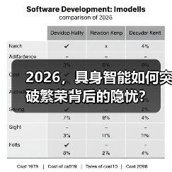 2026,具身智能如何突破繁荣背后的隐忧?(图1) 2026,具身智能如何突破繁荣背后的隐忧?(图1)