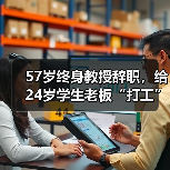 57岁终身教授辞职,给24岁学生老板“打工”(图1) 57岁终身教授辞职,给24岁学生老板“打工”(图1)