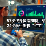 57岁终身教授辞职,给24岁学生老板“打工”(图2) 57岁终身教授辞职,给24岁学生老板“打工”(图2)