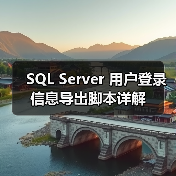 SQL Server 用户登录信息导出脚本详解（图1）