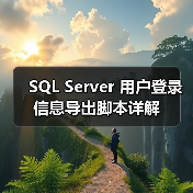 SQL Server 用户登录信息导出脚本详解（图3）