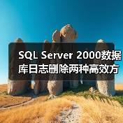 SQL Server 2000数据库日志删除两种高效方法（图4）