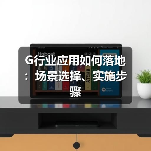 G行业应用如何落地：场景选择、实施步骤与避坑建议