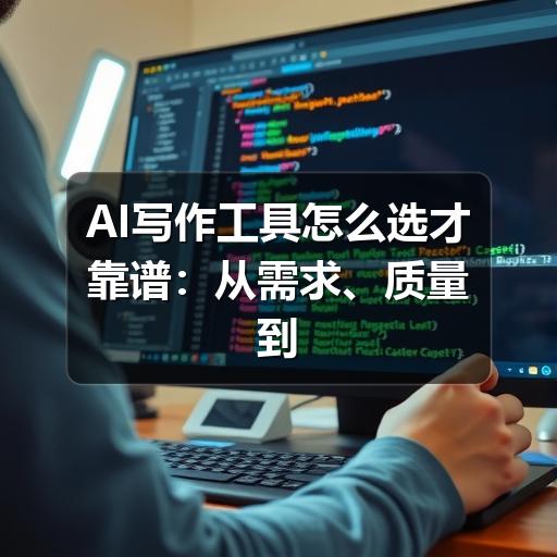 AI写作工具怎么选才靠谱:从需求、质量到合规的实用指南