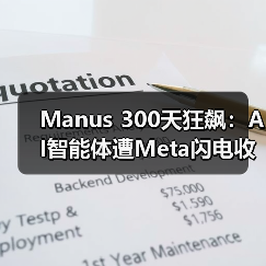 Manus 300天狂飙:AI智能体遭Meta闪电收购(图3) Manus 300天狂飙:AI智能体遭Meta闪电收购(图3)