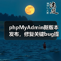 phpMyAdmin新版本发布,修复关键bug提升MySQL管理效率(图4) phpMyAdmin新版本发布,修复关键bug提升MySQL管理效率(图4)