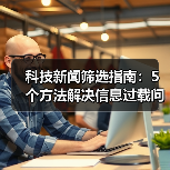 科技新闻筛选指南：5个方法解决信息过载问题