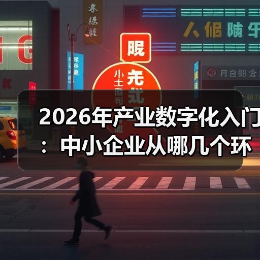 2026年产业数字化入门：中小企业从哪几个环节开始落地