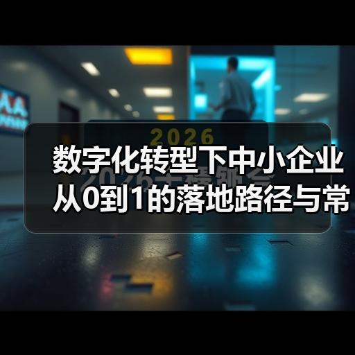 数字化转型下中小企业从0到1的落地路径与常见问题处理