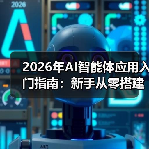 2026年AI智能体应用入门指南：新手从零搭建的5个实操步骤